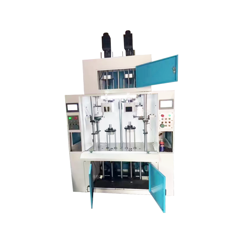 2 Stations Press Flask Mouth Welding Machine